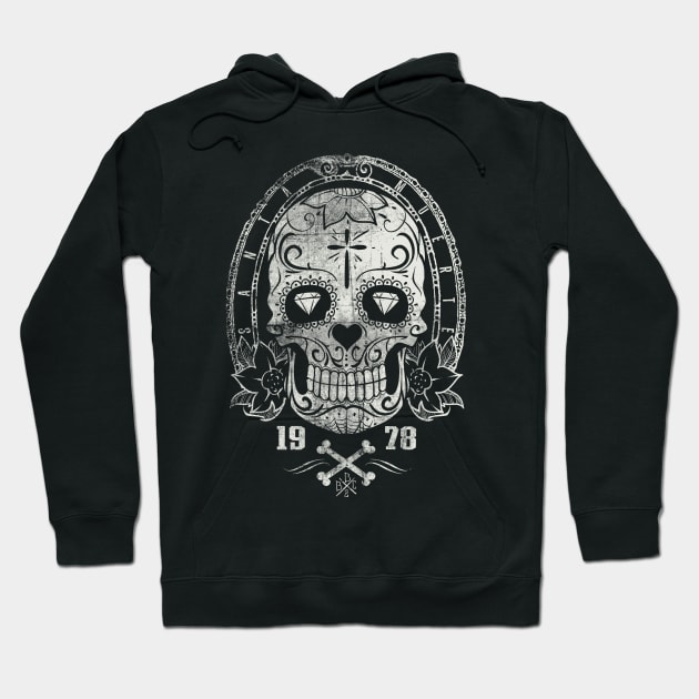 Santa Muerte Hoodie by madeinchorley